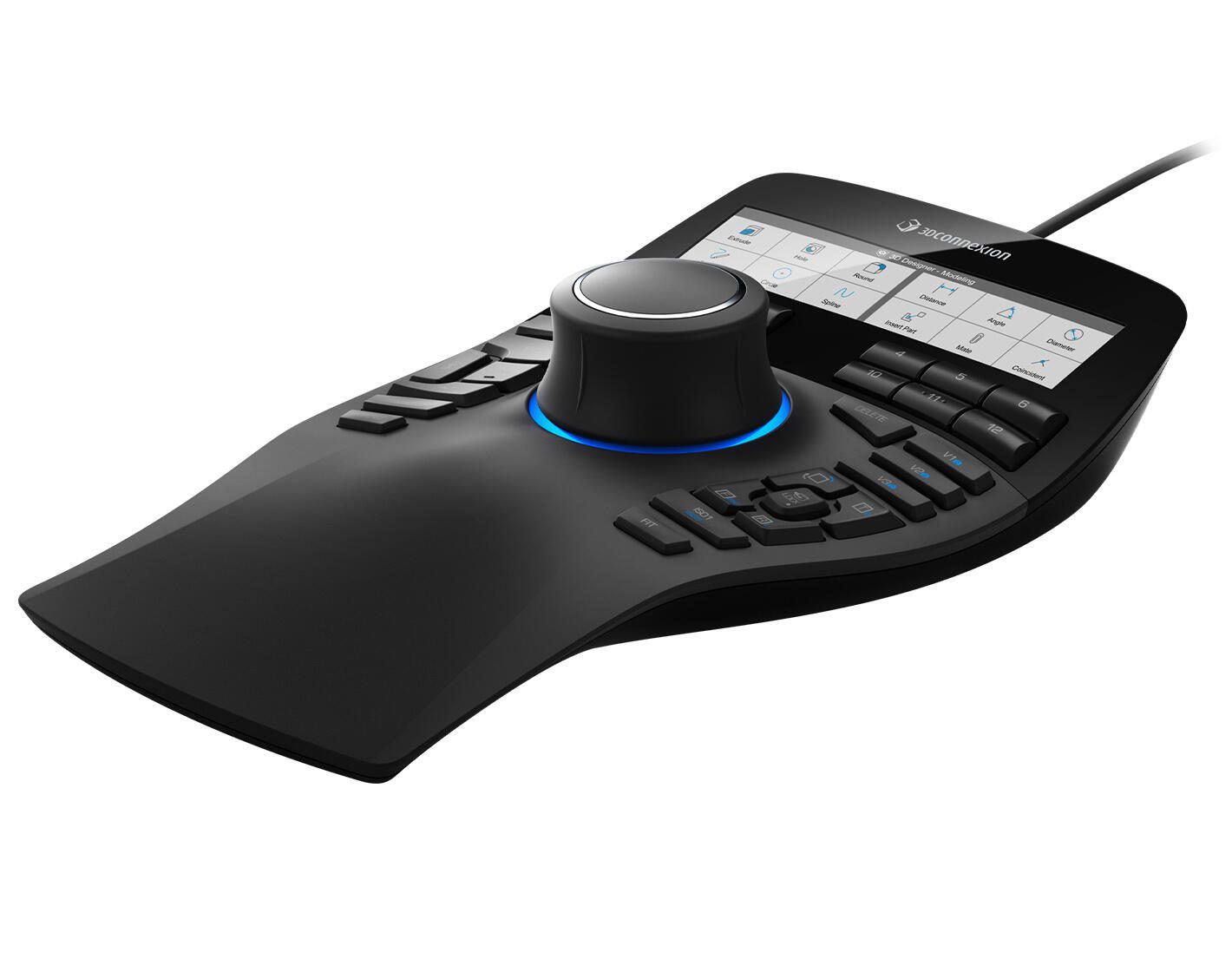 Kit 3Dconnexion SpaceMouse® Enterprise - Souris 3D, CadMouse Pro et tapis de souris
