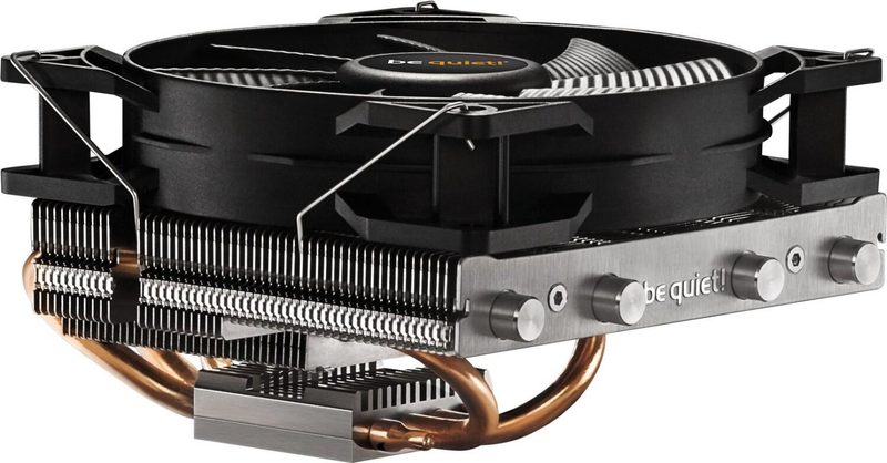 be quiet! Refroidisseur d'air Shadow Rock LP 120 mm 130W TDP argent-noir - Refroidisseur Top-Blow, Aluminium, 120 mm