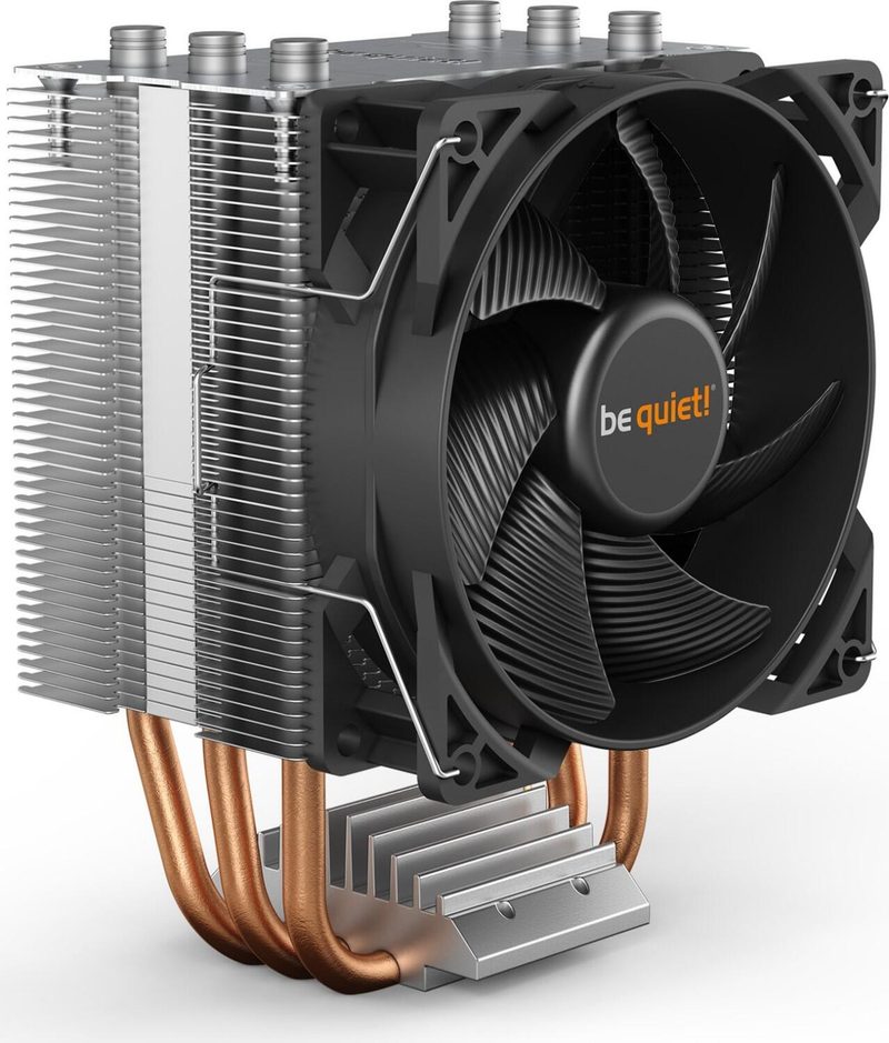be quiet Pure Rock Slim 2 Refroidisseur d'air 92 mm 130W TDP argent-noir