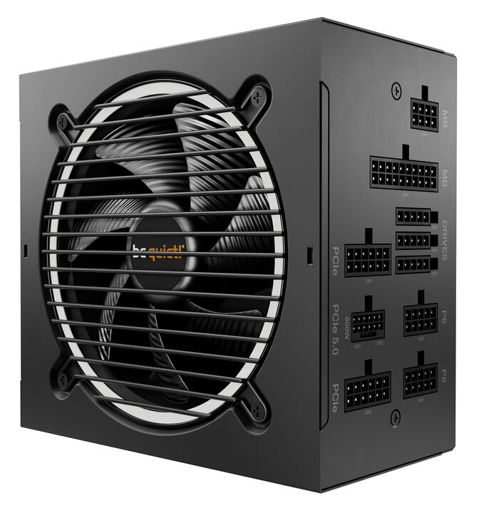 Alimentation be quiet! pure power 12M 80 PLUS Gold, modulaire, ATX 3.1, PCIe 5.1 - 1 200 W