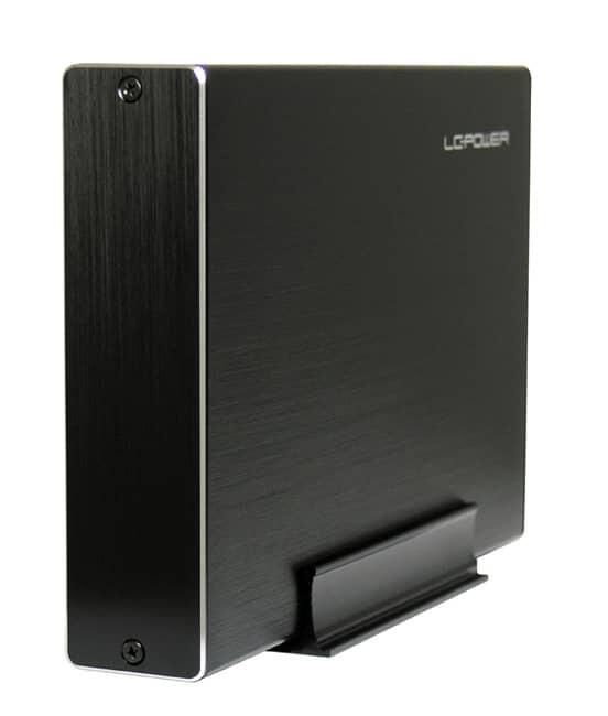 Boîtier de disque dur LC Power LC-35U3-Becrux-C13,5" (8,9 cm), SATA 6 Gb/s, USB 3.2 Type C Superspeed+