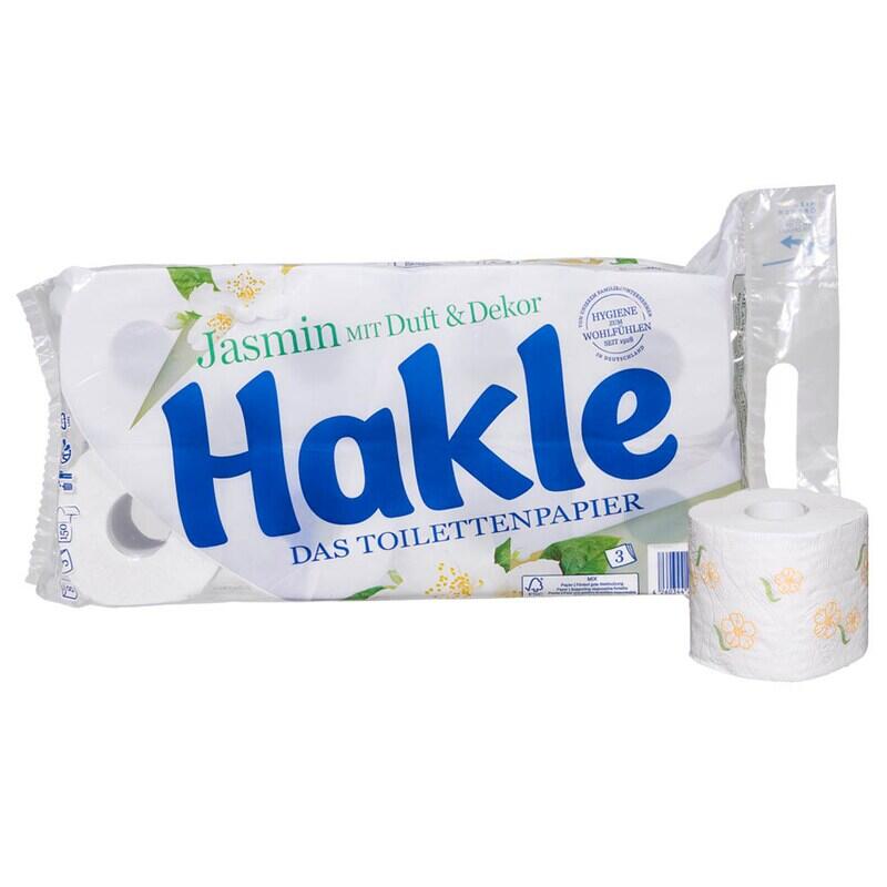 Hakle Papier toilette Jasmin 3 couches 8 rouleaux