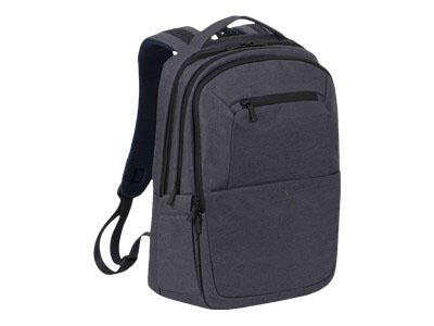Sac à dos pour ordinateur portable RIVACASE Suzuka 7765 noir/gris jusqu'à 40,6 cm (16 pouces)