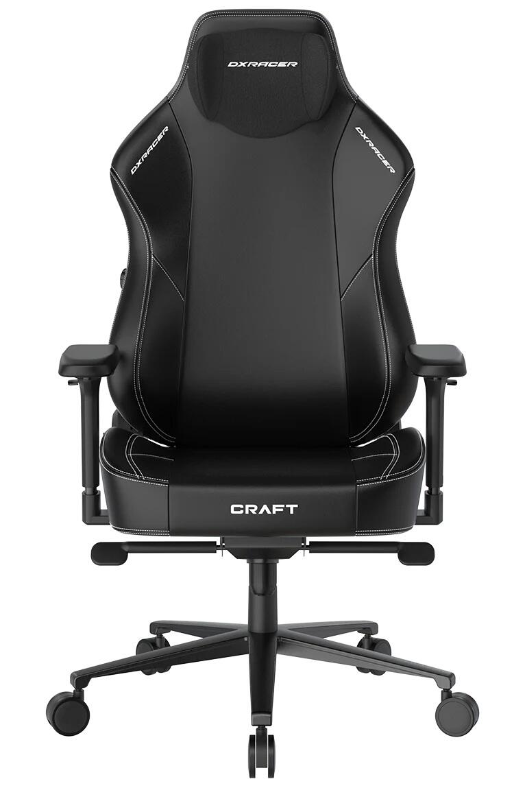 Siège gaming DXRacer Craft Serie GC/LCF23LTA/N - Taille Regular / L - Cuir EPU - noir