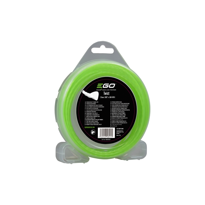 Fil de coupe EGO AL2015T 2,0 mm x 15 m torsadé, compatible ST1300E