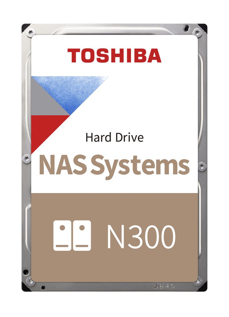 Toshiba N300 NAS Systems 20 To, 3,5 pouces SATA, 7200 tr/min, 512 Mo CMR