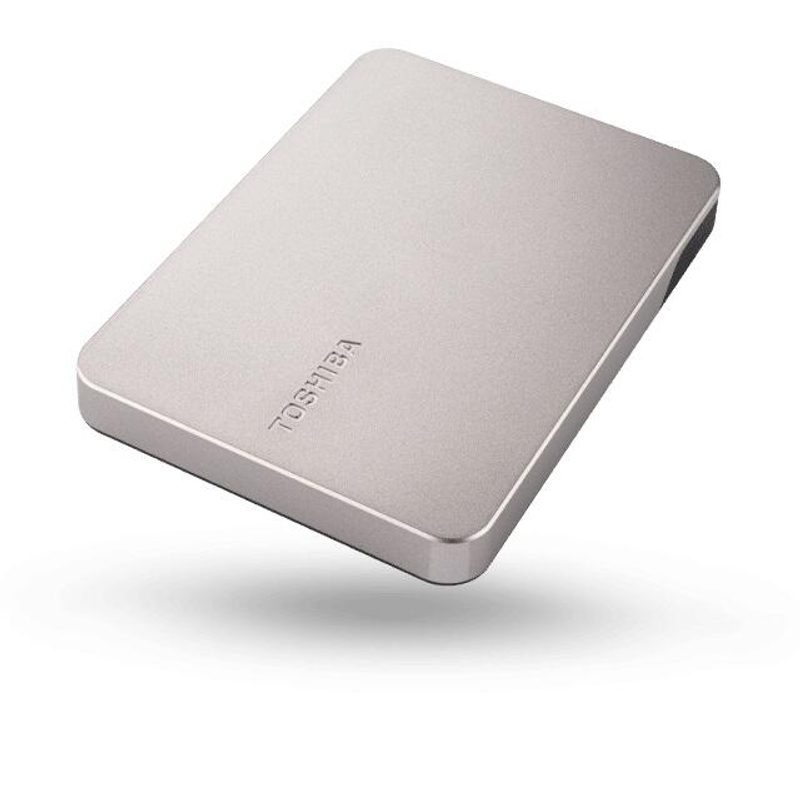 Toshiba Canvio Flex warm argent - 1 To USB 3.2 Gen 1 (compatible USB 2.0)