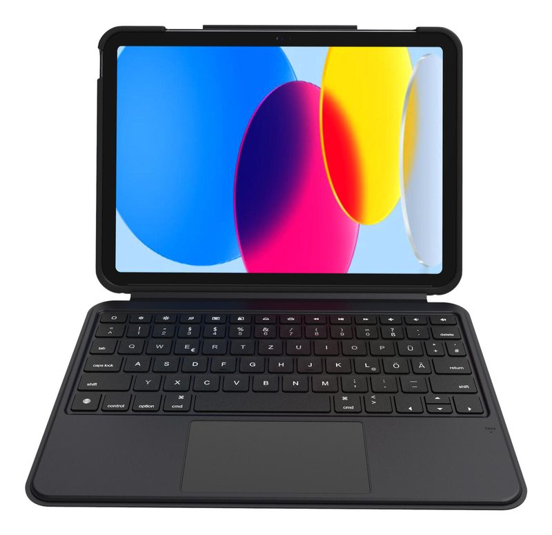 Housse de protection pour tablette DEQSTER pour Apple iPad 10,9" Noir