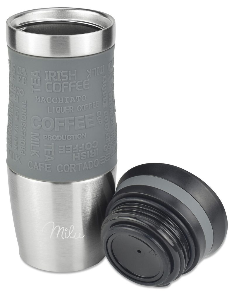 Milu Gobelet isotherme 370 ml gris