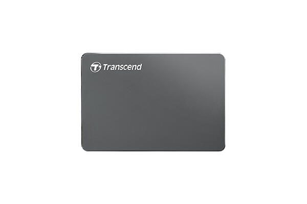 Transcend StoreJet 25C3 Disque dur externe 2 To USB Typ-C 3.2 Gen 1 (3.1 Gen 1), Gris