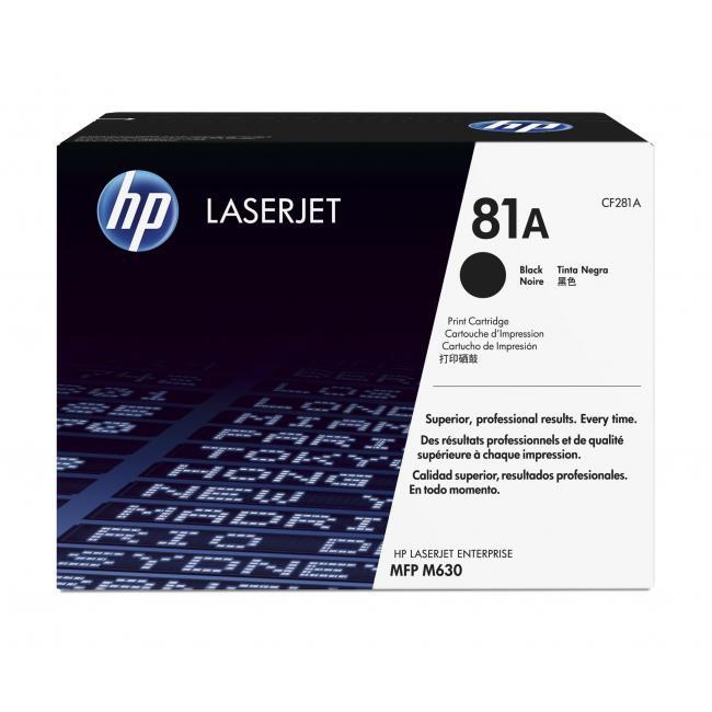 Cartouche de toner HP Original 81A noir 10 500 pages (CF281A)