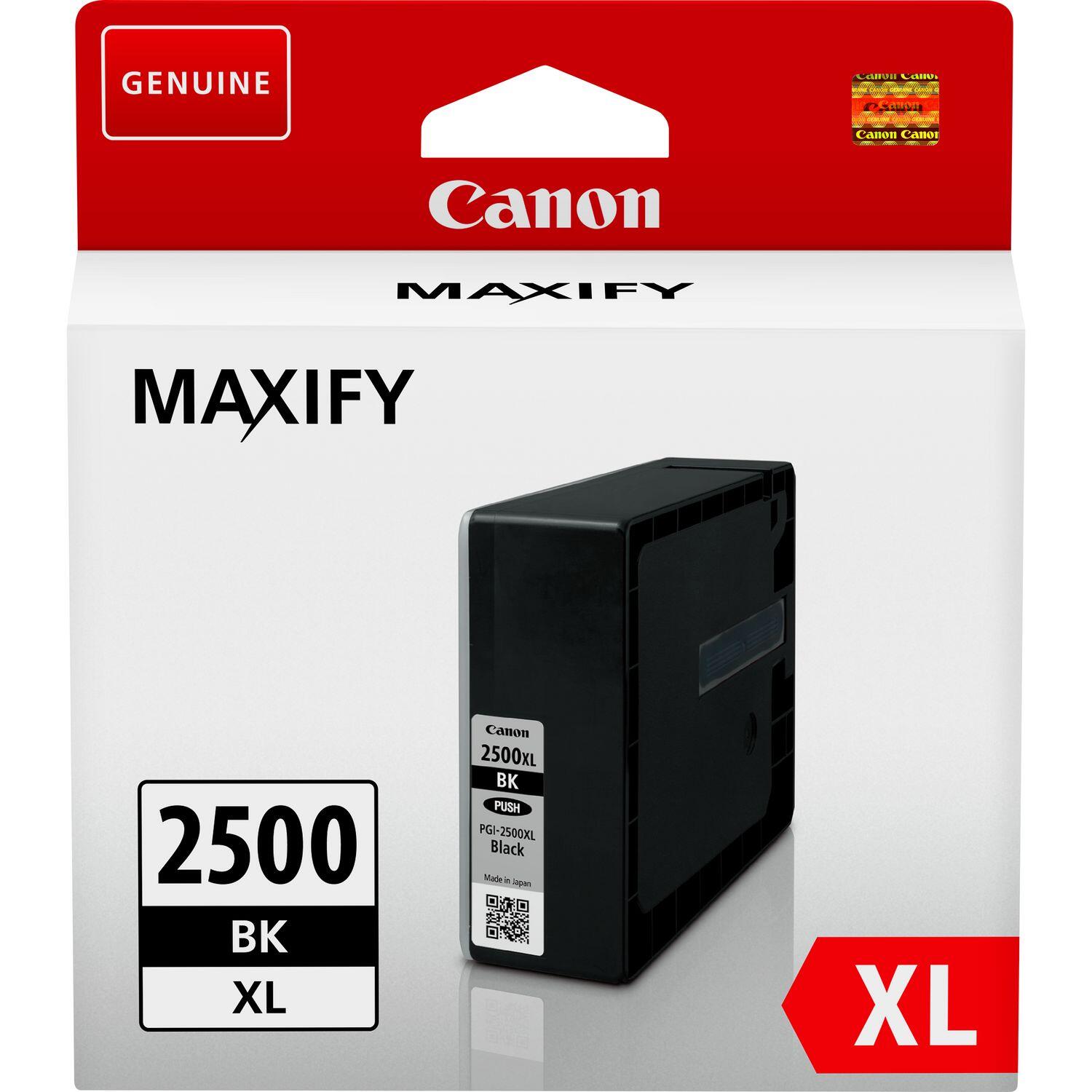 Cartouche d'encre originale Canon PGI-2500XL BK - Noir 2 500 pages