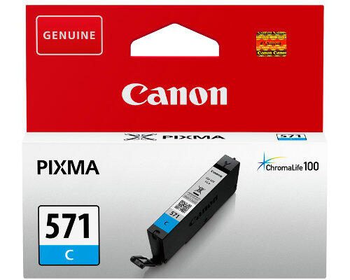 Cartouche d'encre originale Canon CLI-571C - cyan (0386C001)