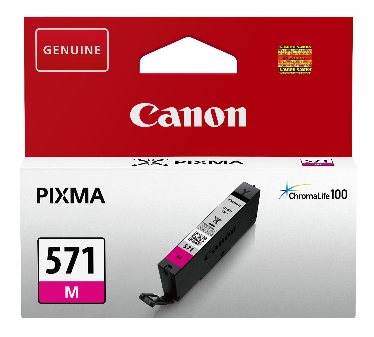 Cartouche d'encre originale Canon CLI-571M - magenta (0387C001)