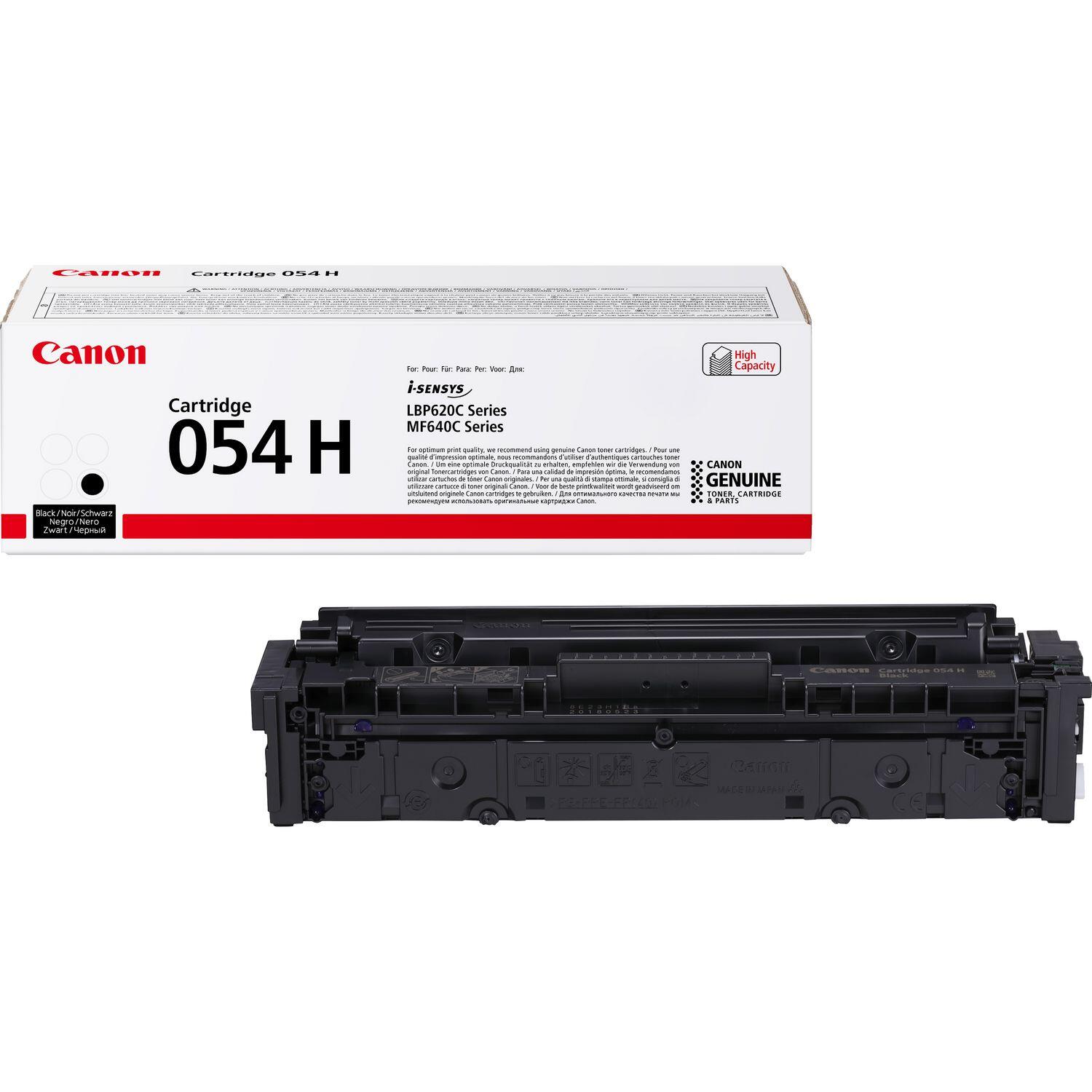 Canon Toner Original 054H - Noir 3 100 pages (3028C002)