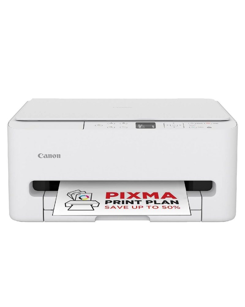 Imprimante multifonction jet d'encre Canon PIXMA TS6550i (Blanc) A4, 3 en 1, imprimante, scanner, copieur, USB, Wi-Fi, recto-verso, écran OLED