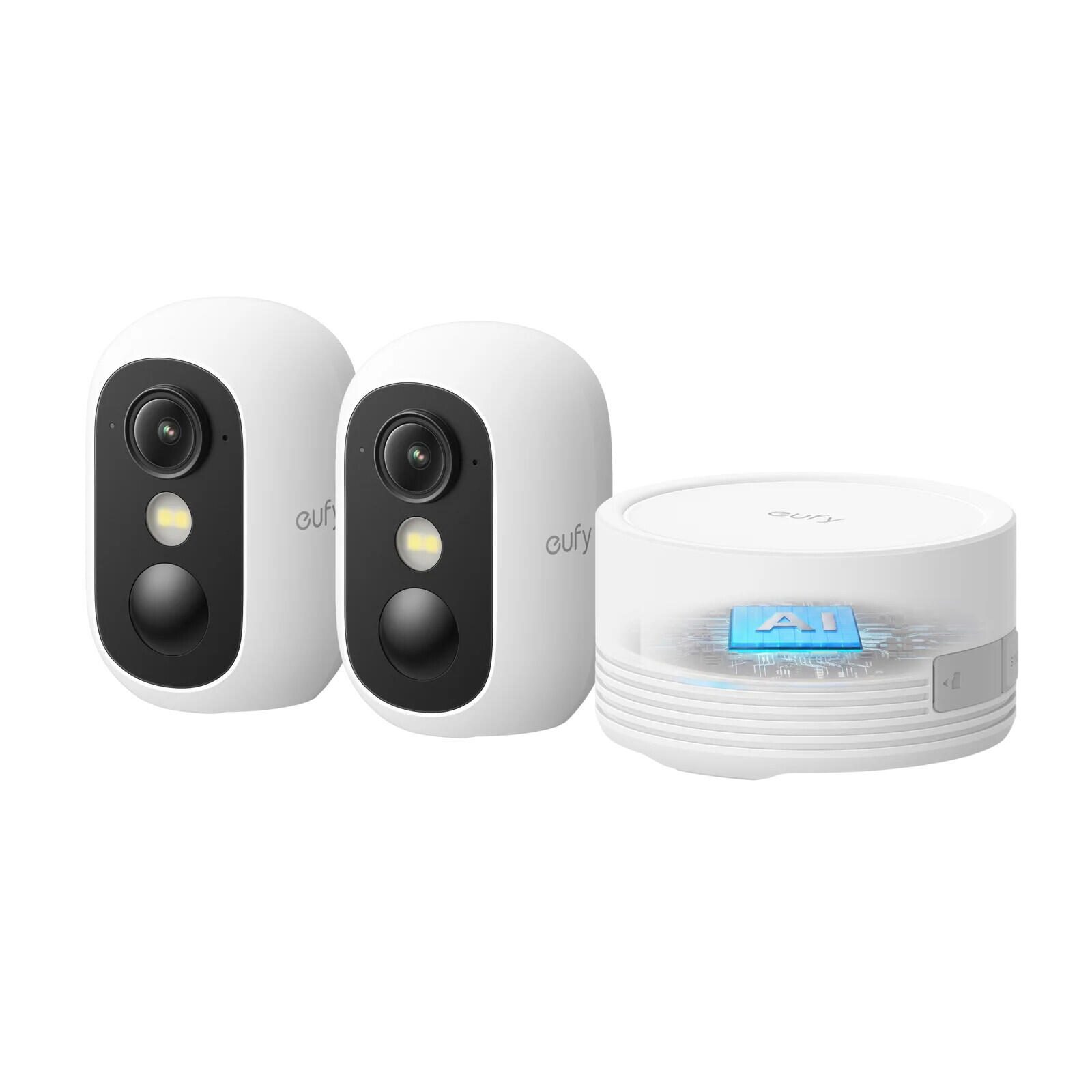eufy Security eufyCam C35 Pack 2 caméras – Sans fil