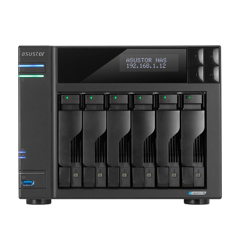 ASUSTOR AS6706T Lockerstor 6 Gen2 boîtier NAS 6 baies (90-AS6706T)