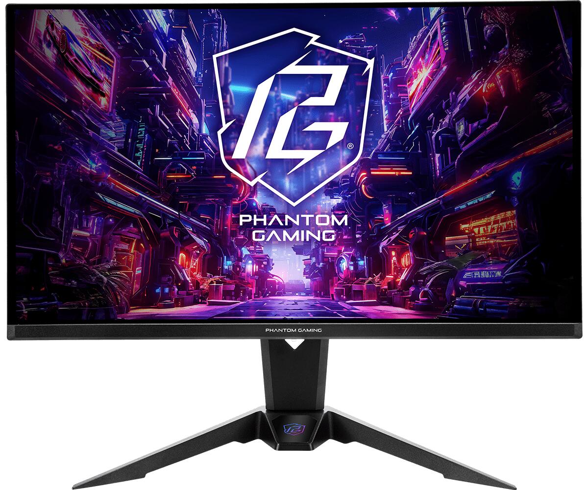 ASRock Phantom PGO27QFV Écran gaming OLED 27" (68,6 cm), QHD (2560 x 1440), 16:9, HDMI/DP/USB-C, 360 Hz