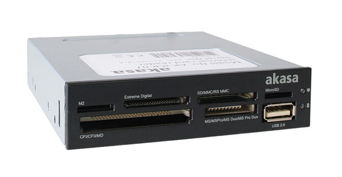 Lecteur de cartes interne Akasa AK-ICR-07 6 ports 3,5" - noir