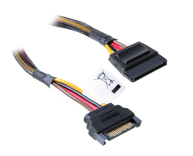 Akasa Extension d'alimentation SATA - 30 cm