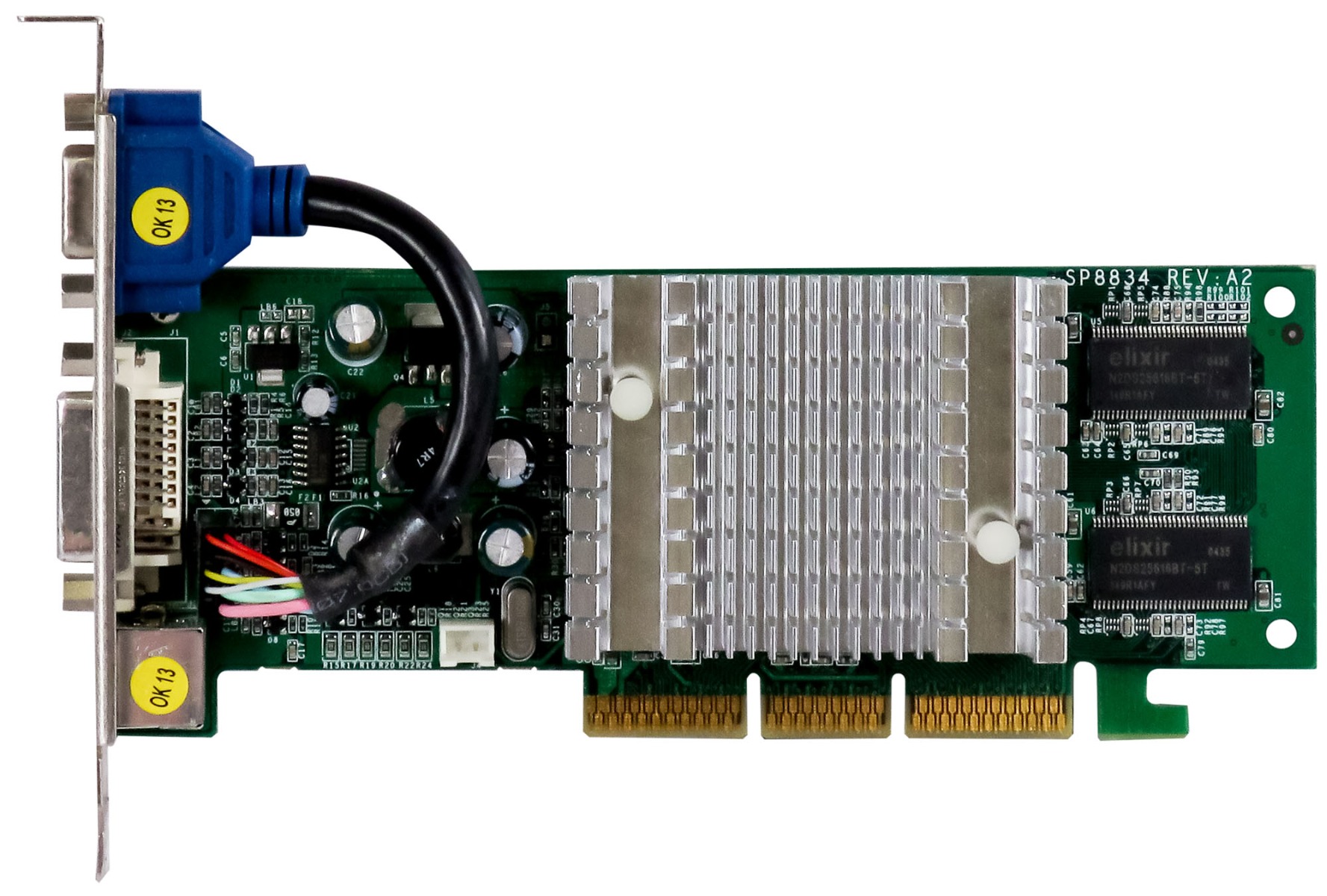 SPARKLE NVIDIA GeForce FX5200 128MB SP8834DT/128V AGP