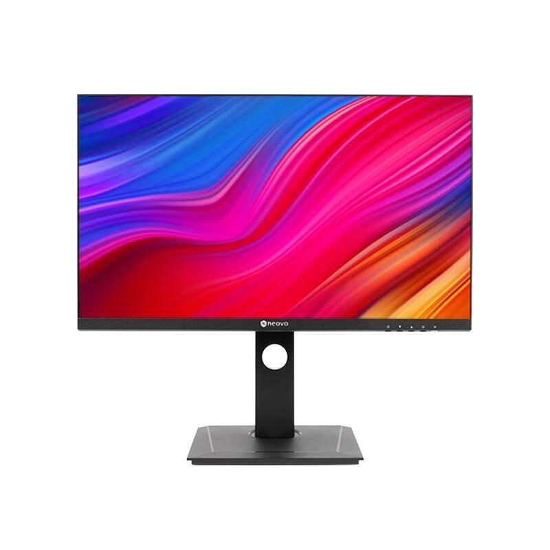 AG Neovo DW2401 Écran large Quad HD 60,5 cm (23,8") Quad HD (2560 x 1440 pixels), panneau IPS, 5 ms, 75 Hz, DisplayPort 1.2, HDMI 2.0