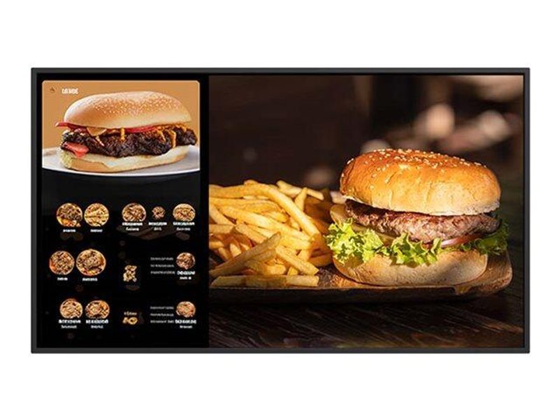 Écran publicitaire numérique tout-en-un NSD-6503 de Neovo, 165,1 cm (65") 4K UHD 3840 x 2160, 500 cd/m², panneau VA, 24/7, HDMI, LAN, Android 9