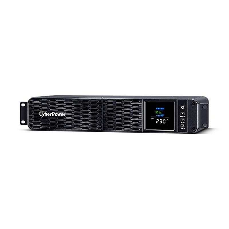 Onduleur intelligent CyberPower CP1200EIPFCRM2U - 1200 VA, 720 Watts, 8x IEC C13