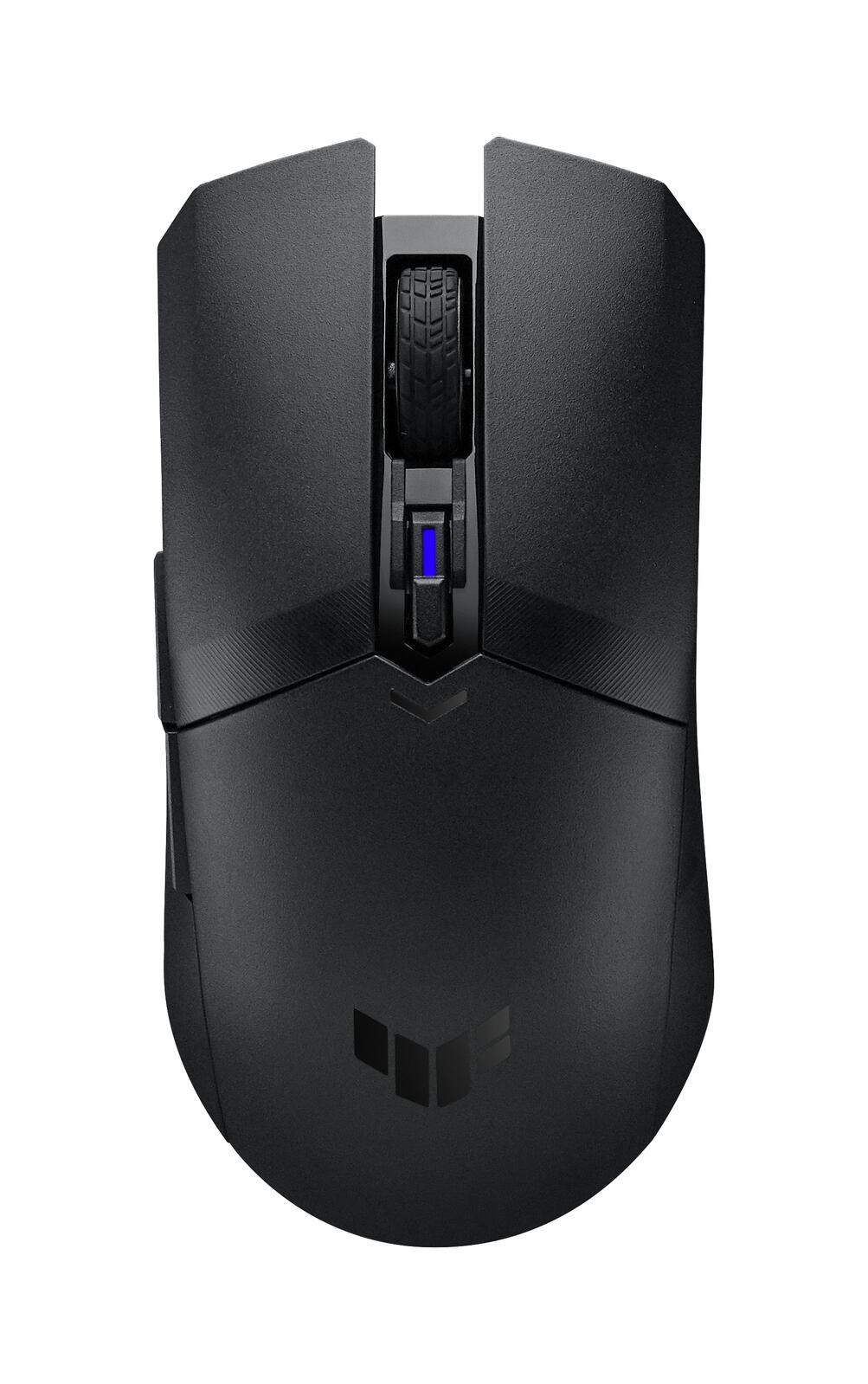 Souris gaming sans fil ASUS TUF Gaming M4 Wireless, ambidextre, capteur optique 12 000 DPI, touche DPI, Aura Sync, six touches programmables