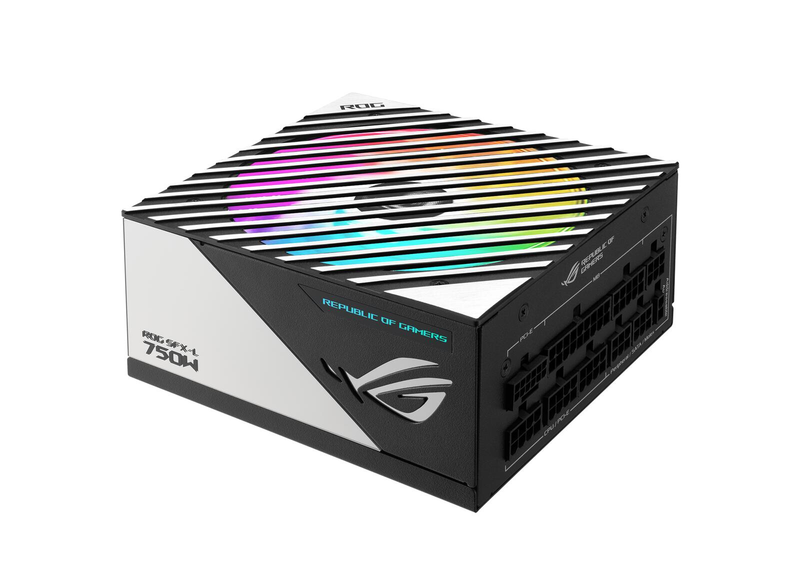 ASUS ROG Loki SFX-L 750W Platinum (Alimentation PC, 80+ Platinum, certifiée Lambda A, ventilateur PWM ARGB 120mm, Aura Sync, compatible ATX 3.0, prêt PCIe 5.0)