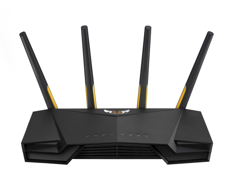 Routeur gaming ASUS TUF-AX3000 V2 AiMesh double bande Wi-Fi compatible (tethering en tant que routeur 4G et 5G, Wi-Fi 6, jusqu'à 3000 Mbit/s, Mobile Game Mode, port 2,5 Gbit/s, AiMesh, AiProtection Pro)