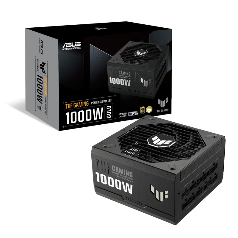 ASUS TUF Gaming 1000W Gold 80 PLUS Gold alimentation, modulaire - 1000 Watt