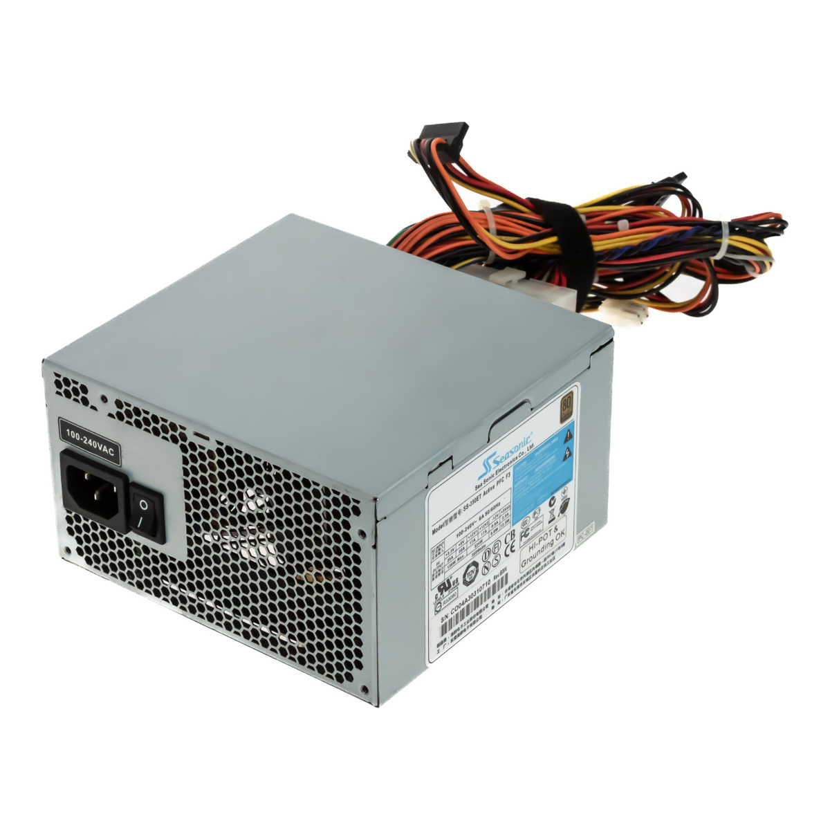 SEASONIC SS-350ET Révision B3W 350W 80+ Bronze ATX 20+4 broches ATX12V SATA MOLEX FDD