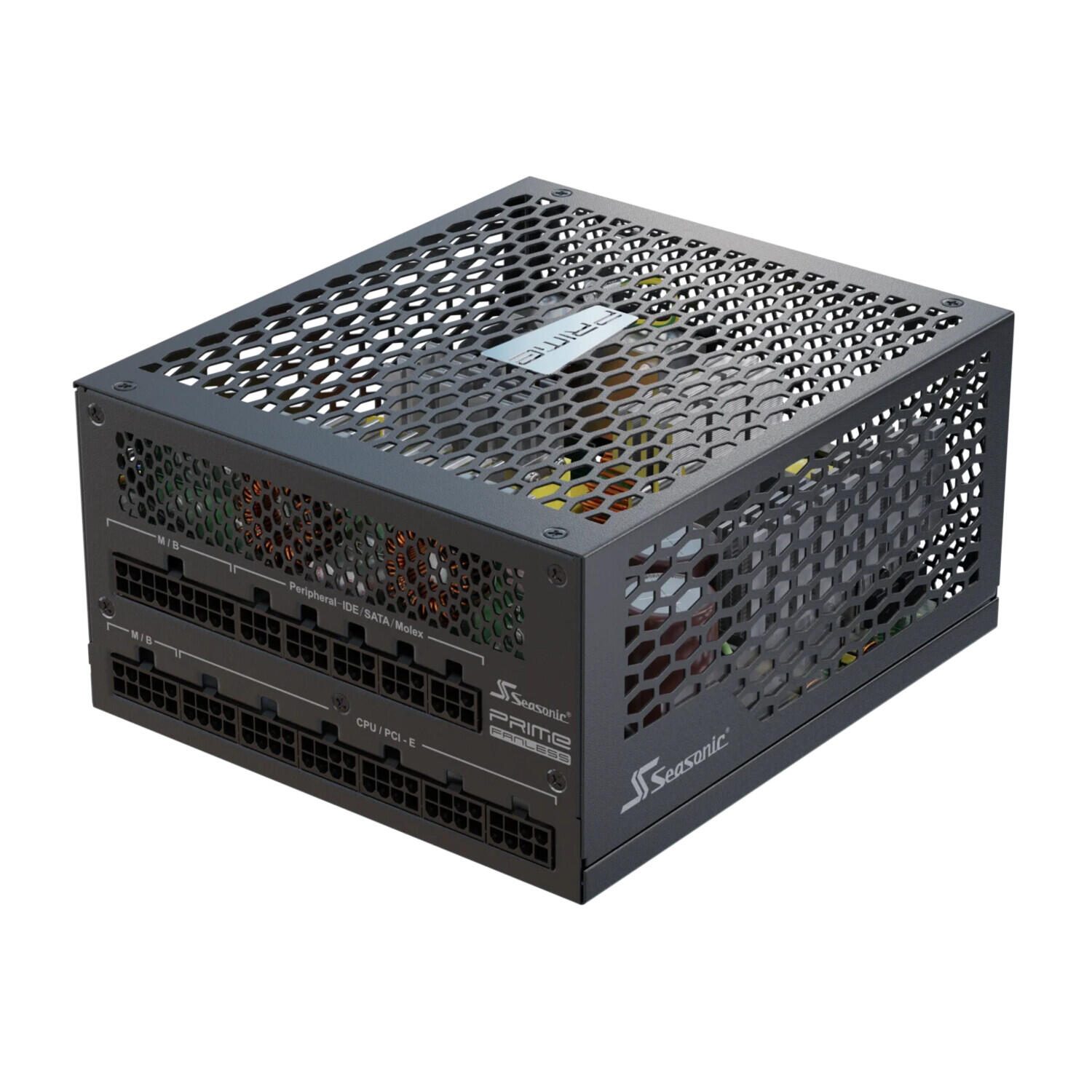 Alimentation Seasonic Prime TX sans ventilateur, 80 PLUS Titanium, modulaire - 700 W