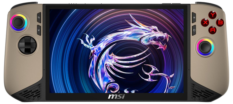 Console de jeu portable MSI Claw 8 AI+ A2VM-015 Intel® Core™ Ultra 7 258V 20,3 cm (8") 32 Go de RAM, 1 To SSD, Full HD+, GPU Intel® Arc™ 140V, Win11 Home
