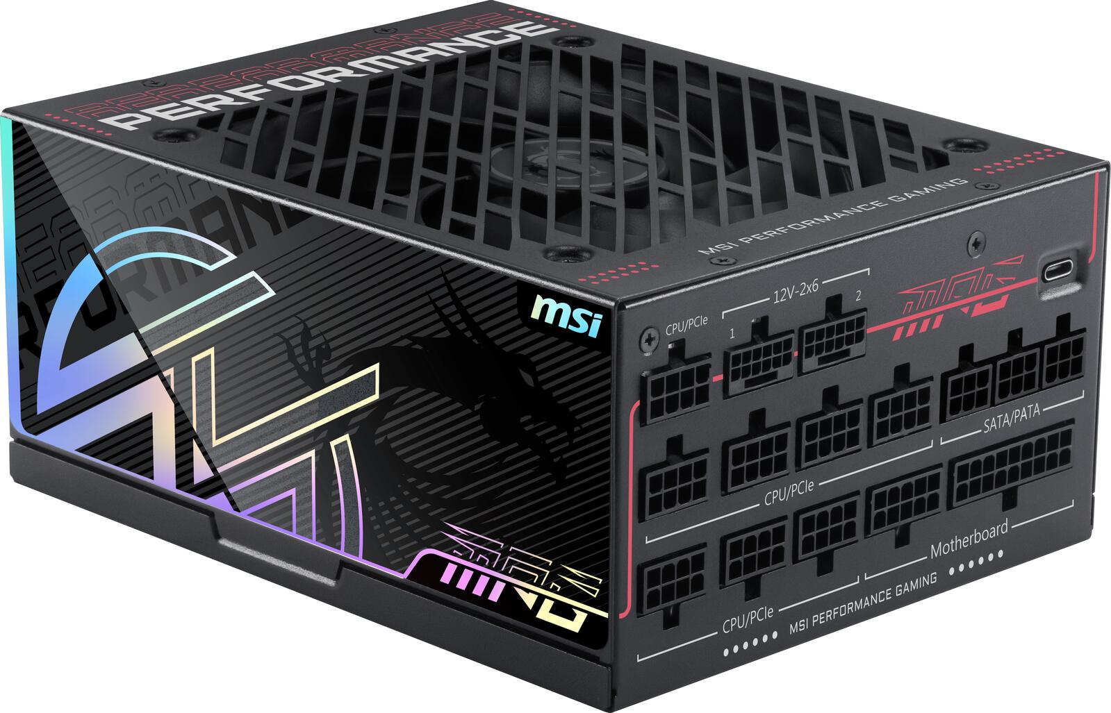 MSI MPG Ai1300TS PCIE5 - 1300W ATX 3.1 Ready, PCIe 5.1 Ready, alimentation interne