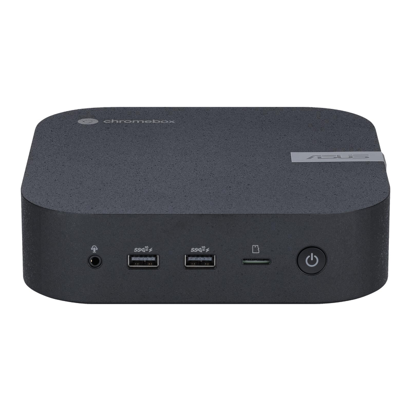 PC de bureau mini ASUS CHROMEBOX5-S7009UN+ Intel Core i7-1260P, graphiques Intel Iris Xe, 16 Go RAM, 256 Go SSD, WIFI 6E, Chrome OS, noir