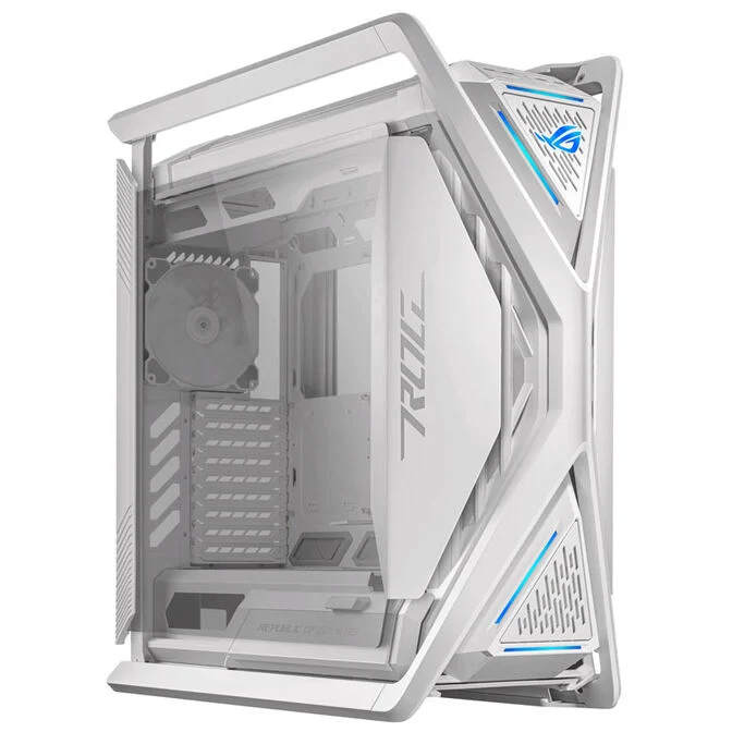 Boîtier PC ASUS ROG Hyperion GR701 Big-Tower en verre trempé blanc