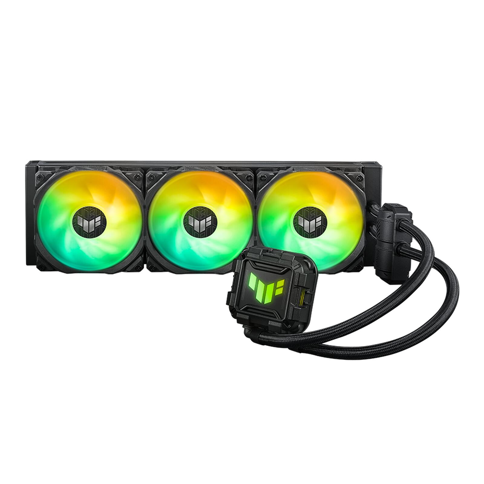 Refroidisseur liquide tout-en-un ASUS TUF Gaming LC II 360 ARGB (éclairage ARGB, 3 ventilateurs radiateur 120 mm TUF Gaming ARGB, noir)