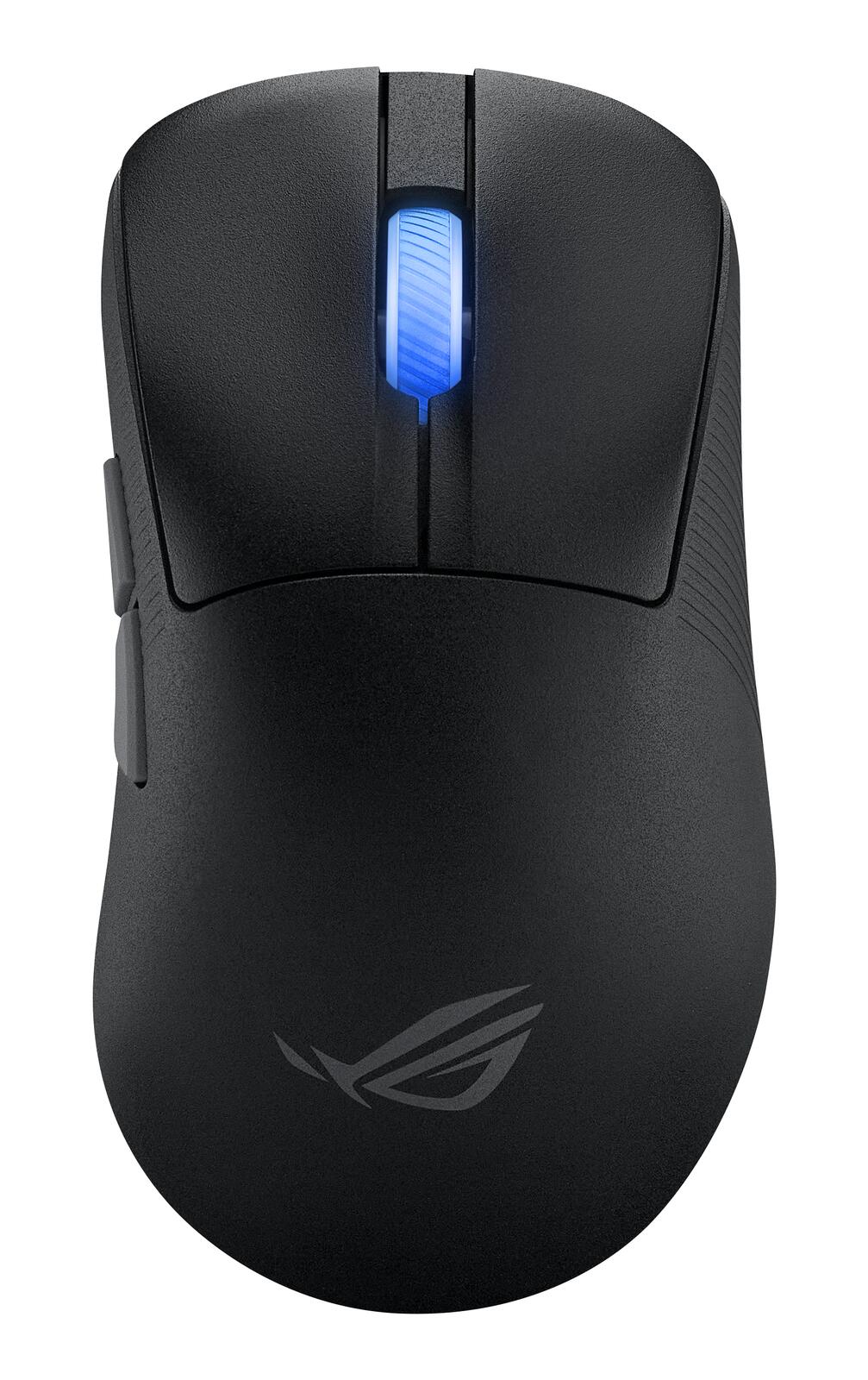 Souris gaming ASUS ROG Keris II Ace Wireless AimPoint, noir ergonomique, capteur optique ROG AimPoint Pro, 42 000 dpi, commutateurs optiques ROG