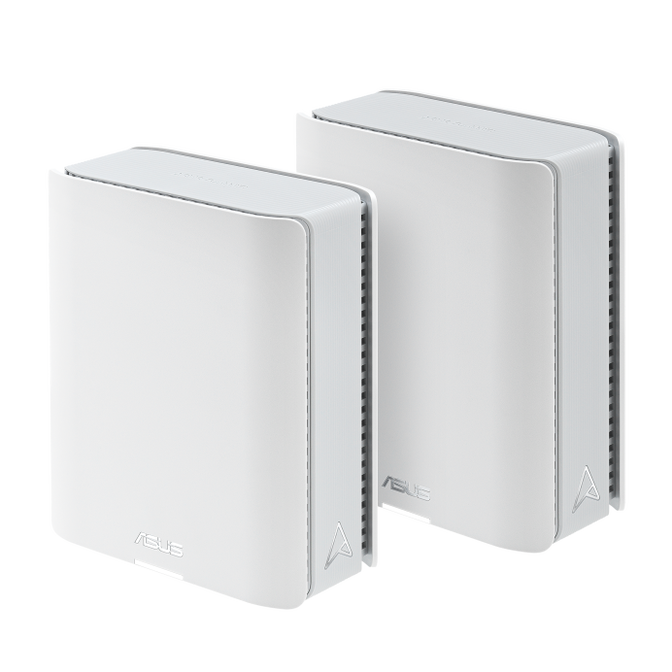 Routeur ASUS ZenWiFi BT10 BE18000 Wi-Fi 7 Smart AiMesh - blanc, pack 2