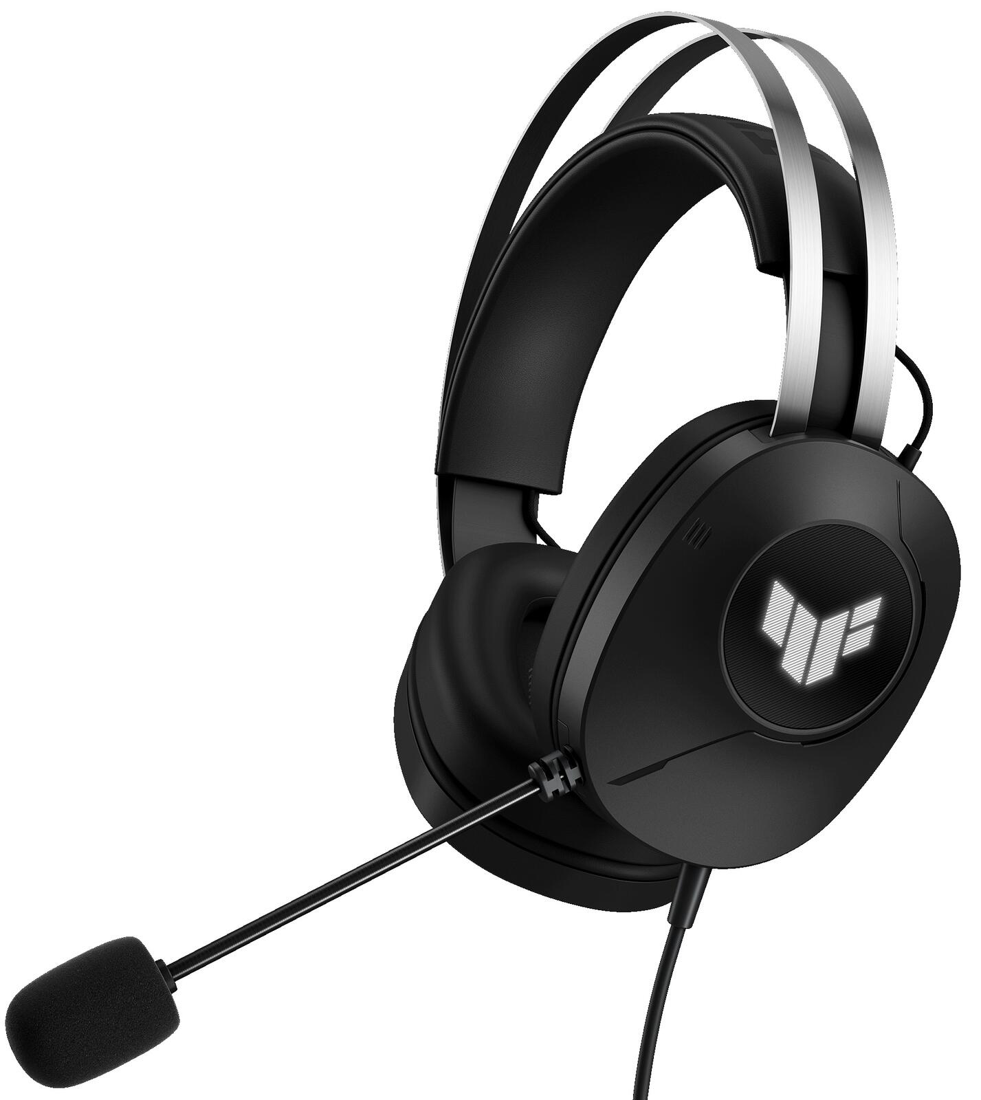 Casque gaming filaire ASUS TUF Gaming H1 Gen II USB Type-A, haut-parleurs 40 mm ASUS Essence, son surround virtuel 7.1