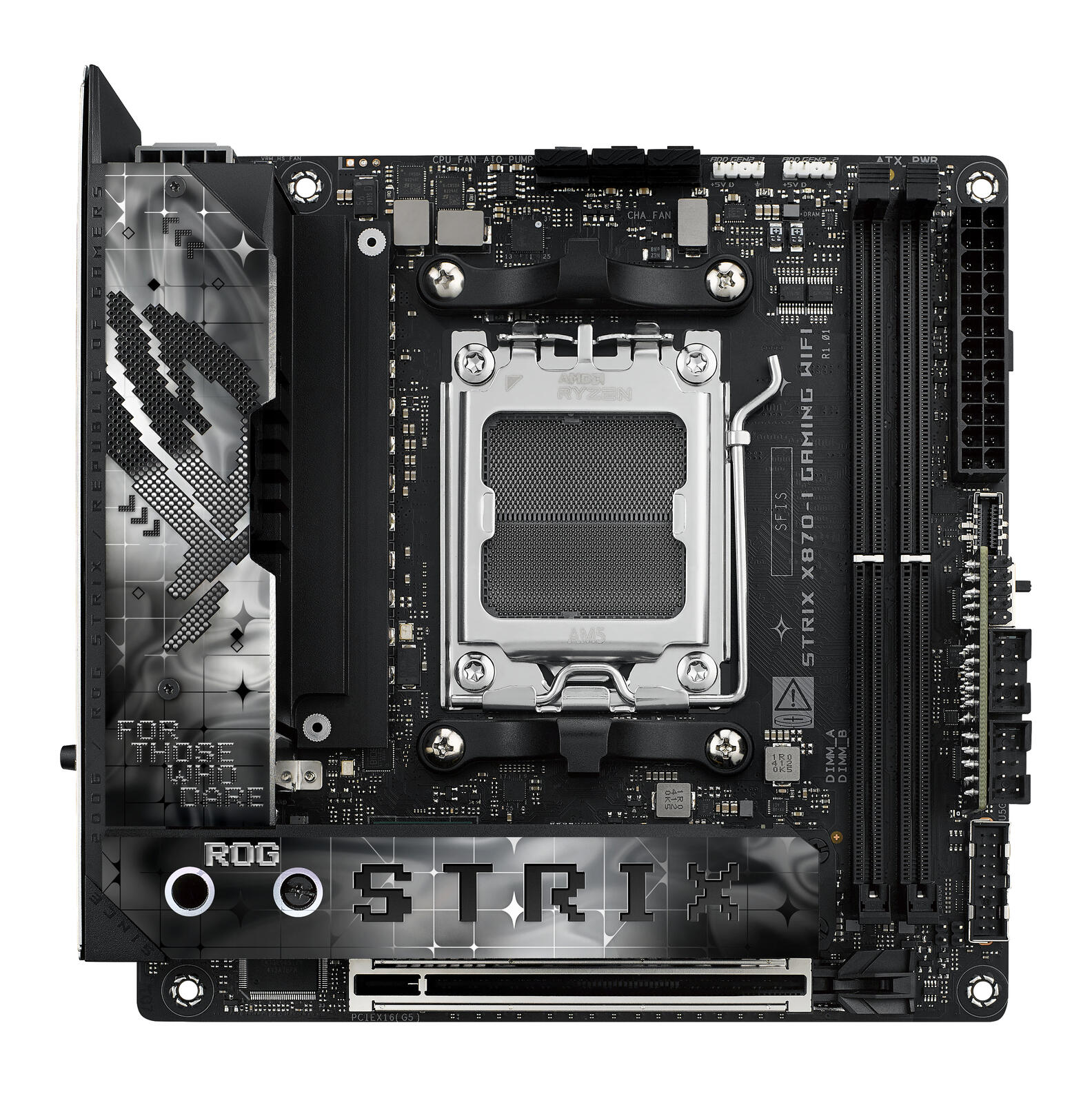 Carte mère ASUS ROG STRIX X870-I GAMING WIFI Socket AM5