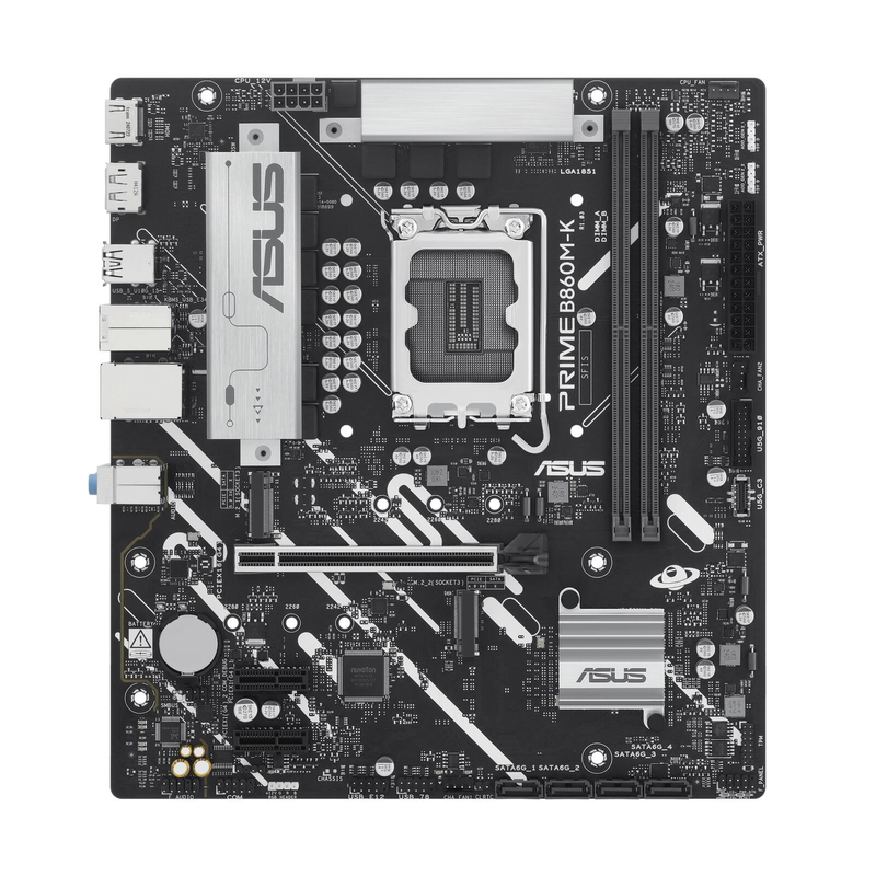 Carte mère ASUS Prime B860M-K (Intel B860, mATX, DDR5, PCIe 5.0)