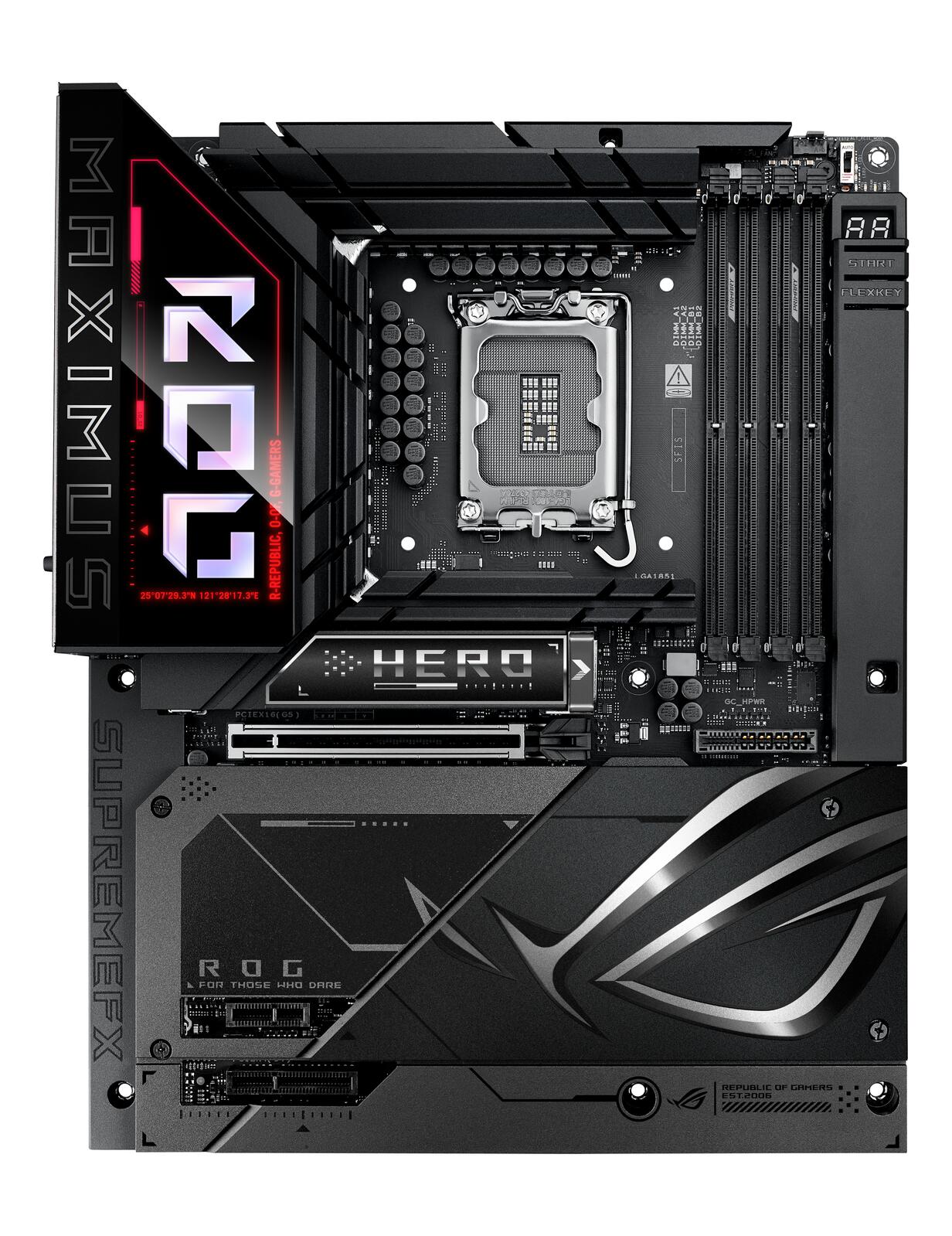 ASUS ROG MAXIMUS Z890 HERO BTF Carte mère, ATX, Intel LGA 1851