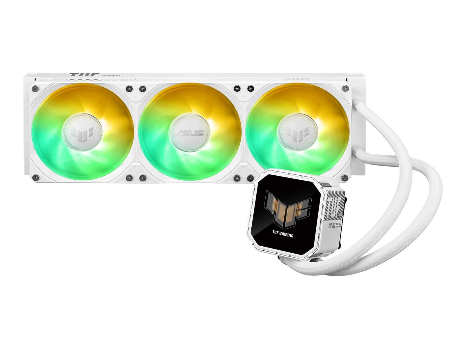 ASUS TUF Gaming LC III 360 ARGB LCD Système de refroidissement liquide pour processeur édition blanche