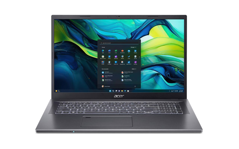 Ordinateur portable Acer Aspire 17 Intel® Core™ 5 120U, écran 43,9 cm (17,3"), 6 Go RAM, 512 Go SSD, NVIDIA® GeForce RTX™ 2050, Windows 11 Pro