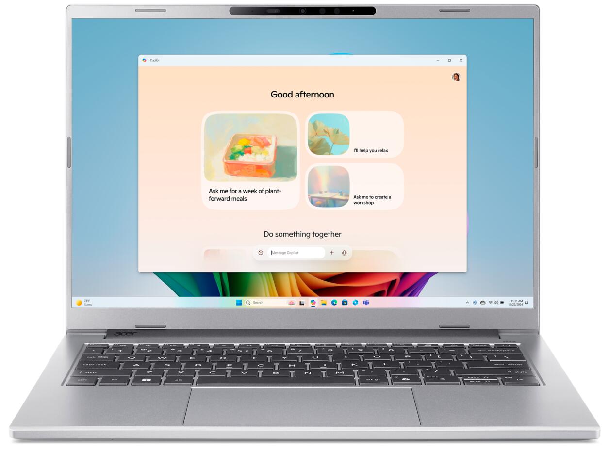 Ordinateur portable Acer Aspire 14 AMD Ryzen™ AI 5 330 35,6 cm (14") 16 Go RAM, 1 To SSD, WUXGA, Windows 11 Home