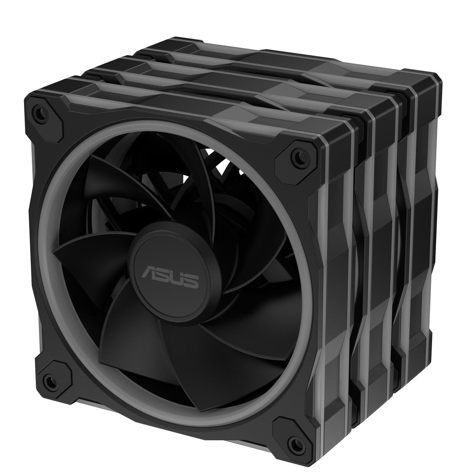 Ventilateur de boîtier ASUS Prime MR120 ARGB Reverse noir 3 en 1